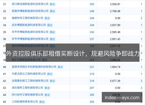 外资控股俱乐部租借买断设计,规避风险争即战力 外资控股俱乐部租借买断设计,规避风险争即战力